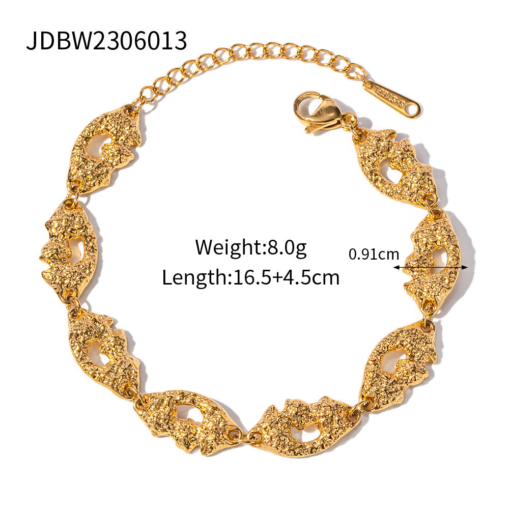 Jenny Gold Statement Cuff Bracelet - JDBW2306013 [NYU27CIE]