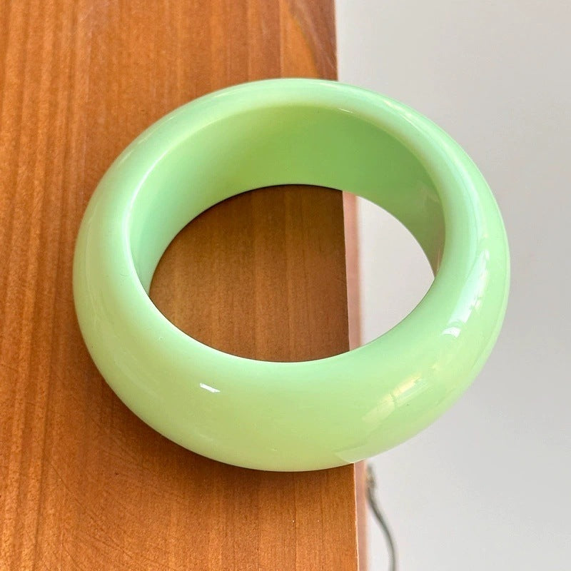 Anari Resin Bangles - Green [315J774U]