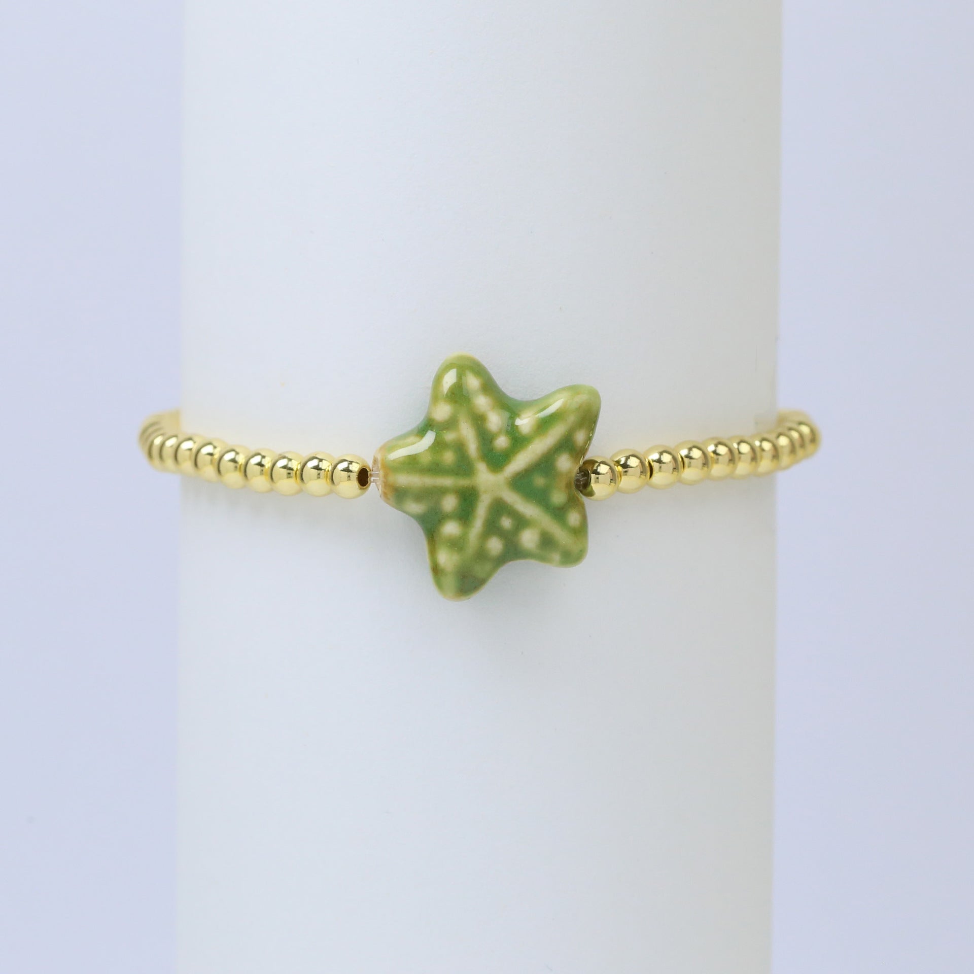 Shamiya Glazed Starfish Bracelet - Bracelet 2 [SZ6ZNJP2]