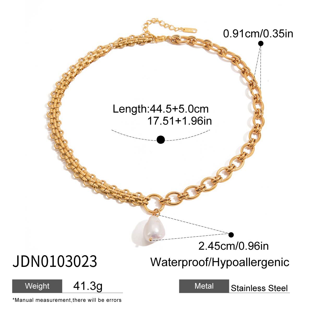Genessis Pearl Cross Bracelet - Necklace Style JDN0103023 [UMRAIJ9W]