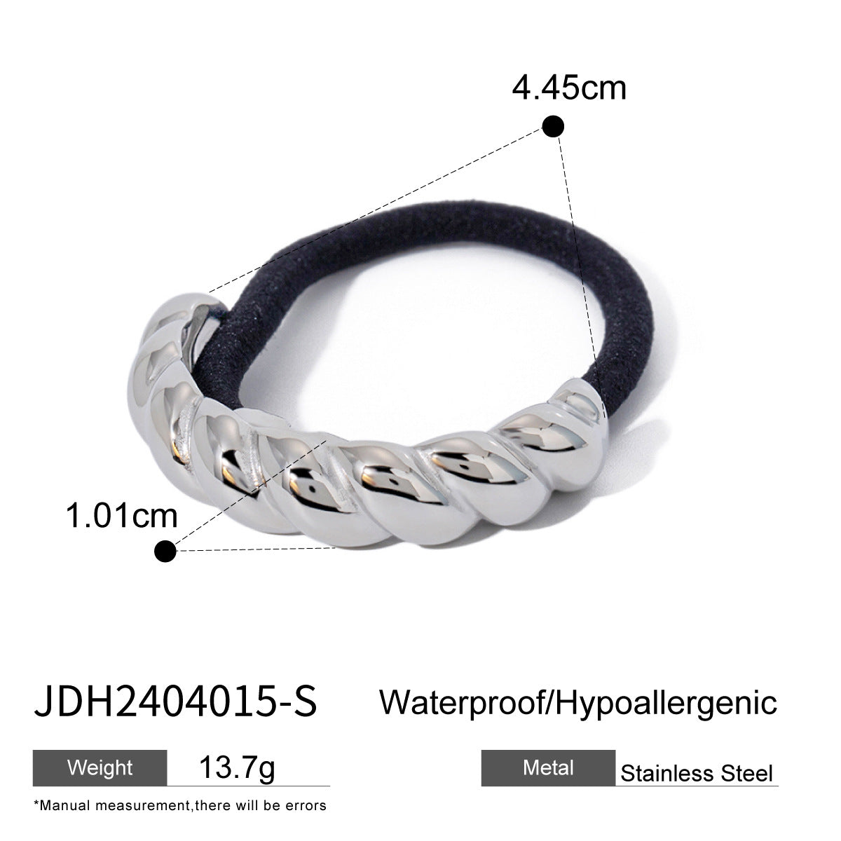 Aasiyah Sleek U-Shape Hair Tie - JDH2404015-S [JYCIXVL4]