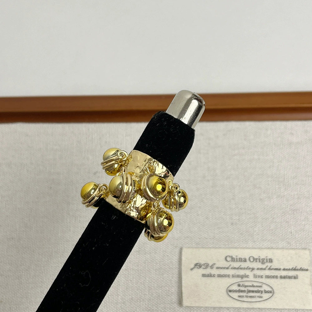 Shaylynn Palace Zircon Ring - Gold [55SZQRRJ]