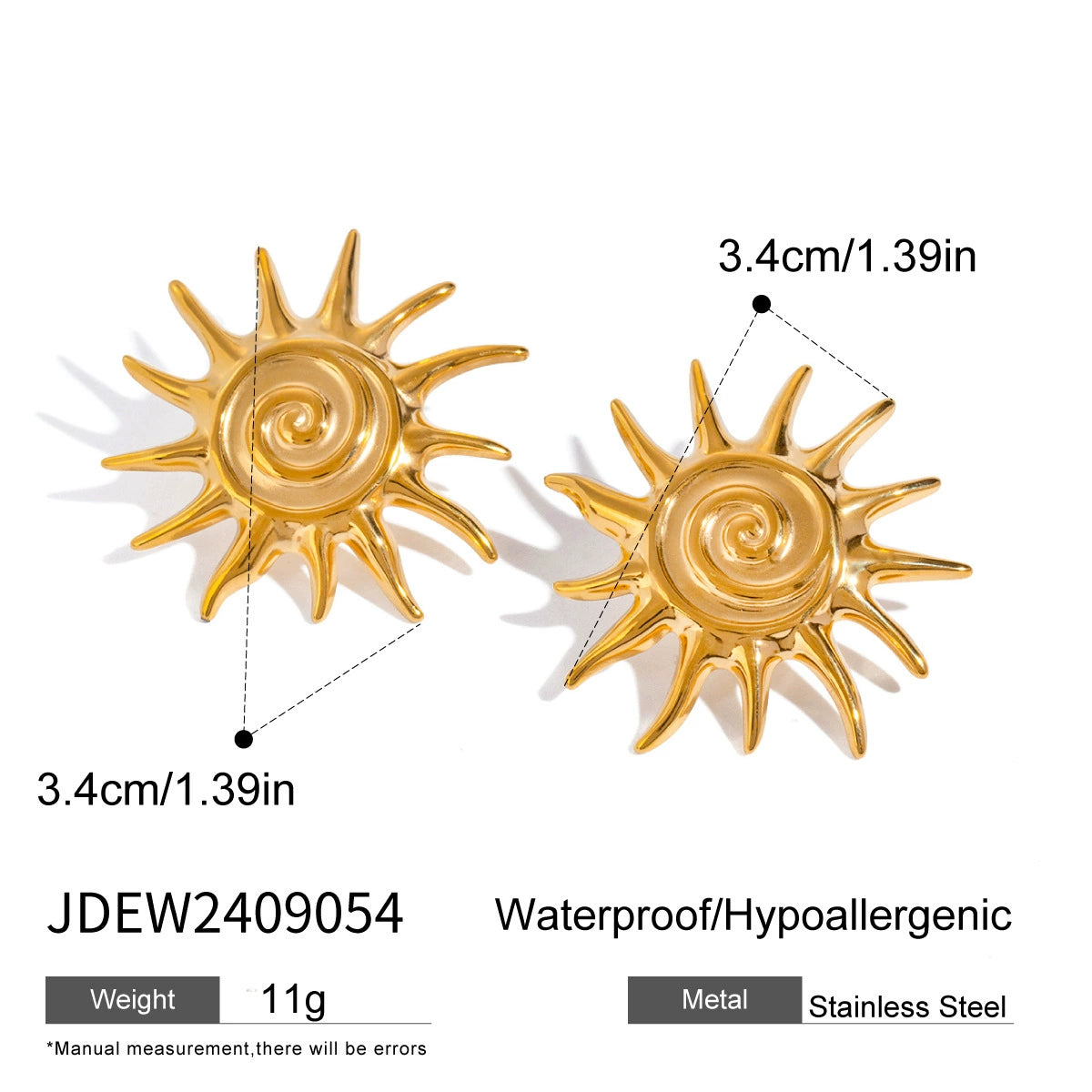 Queena Titanium Pearl Hoops - JDEW2409054 [V5S7MD0I]