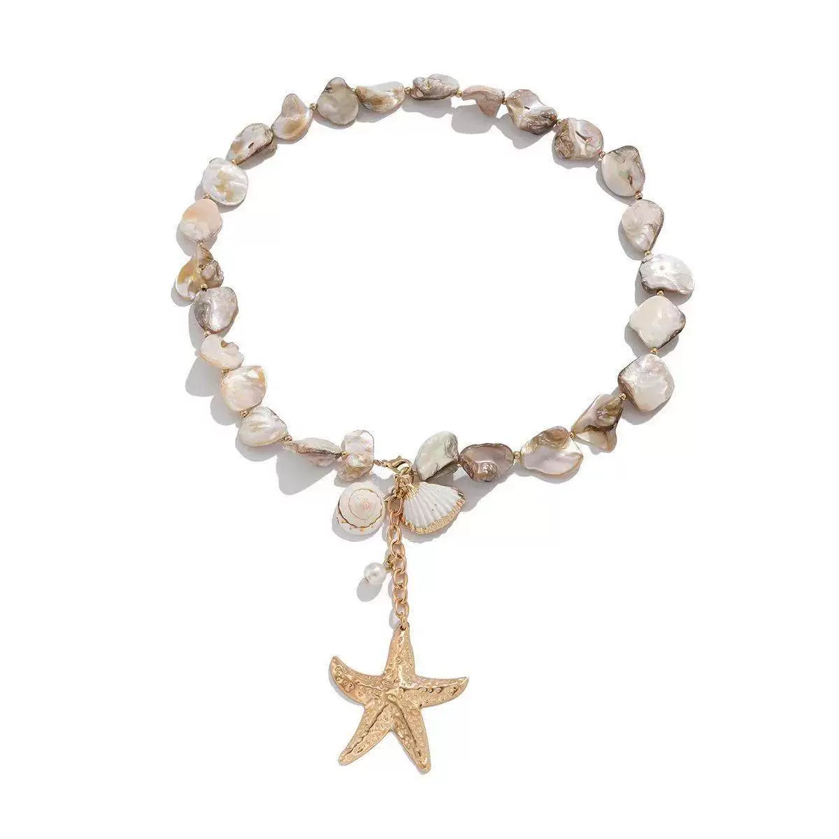 Amarissa Starfish Shell Necklace - Starfish Necklace
