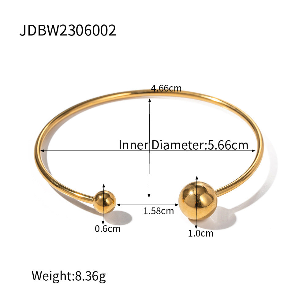 Bryleigh Open Ball Bracelet - Radiant Gold [VPZFM7AH]