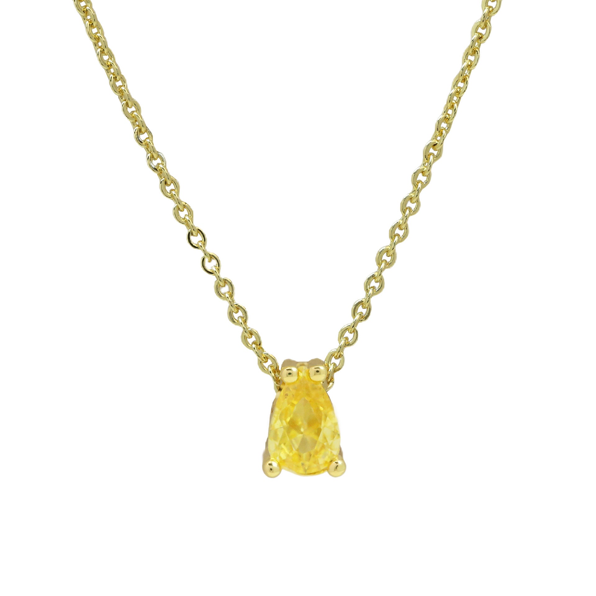 Skylan Birthstone Pendant Necklace - Necklace November Birthstone [CA7RAA9F]
