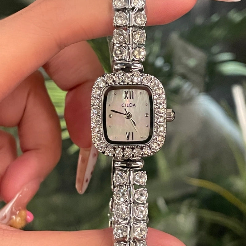 Shaylee Elegant Bracelet Watch - Pearl White [WXIXEOPH]