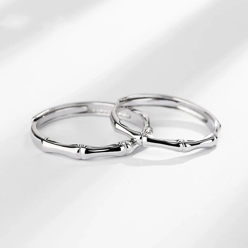 Nyomi Sculpted Titanium Ring - 925 Silver