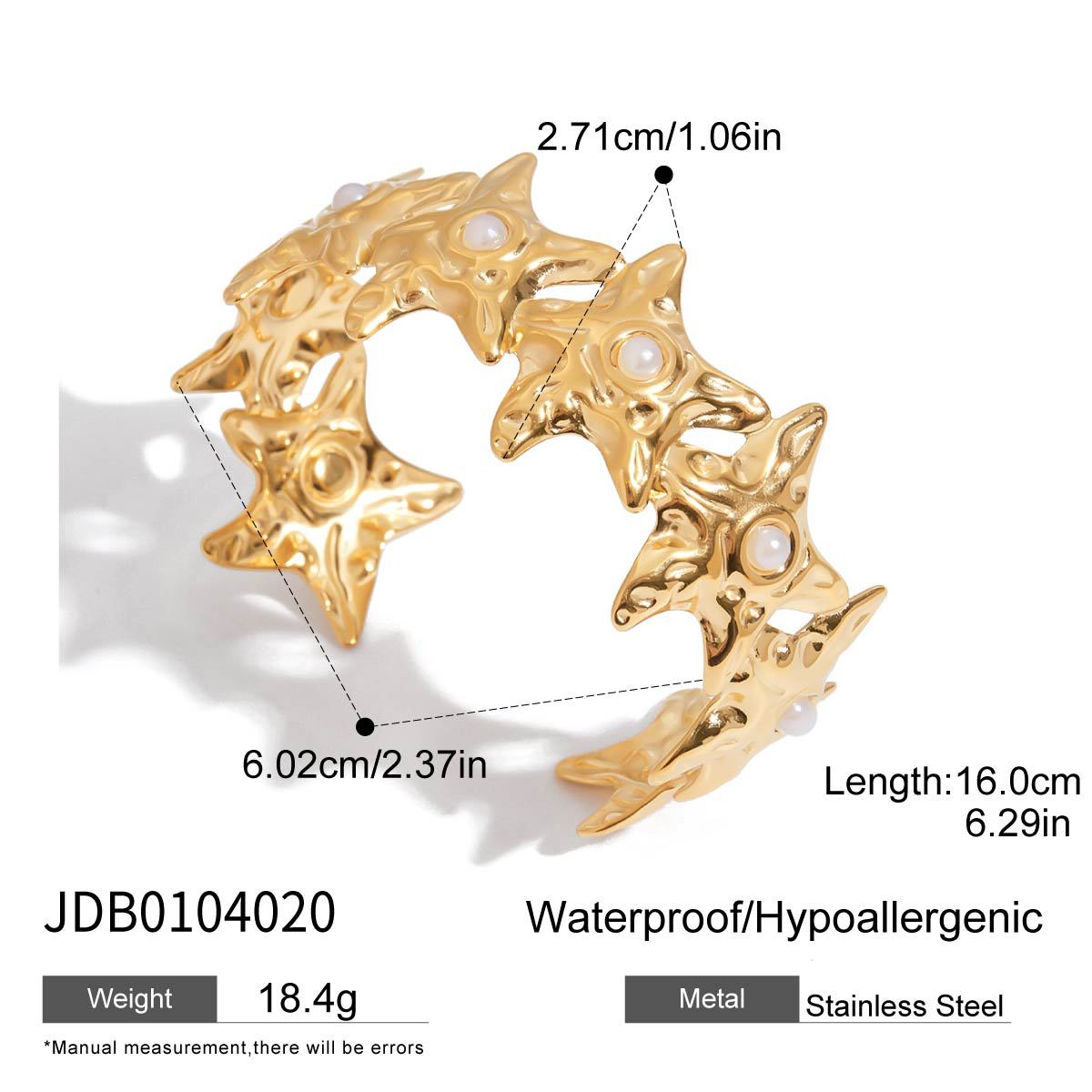 Chizaram Layered Gold Bracelet Set - JDB0104020 [HM4NULOX]