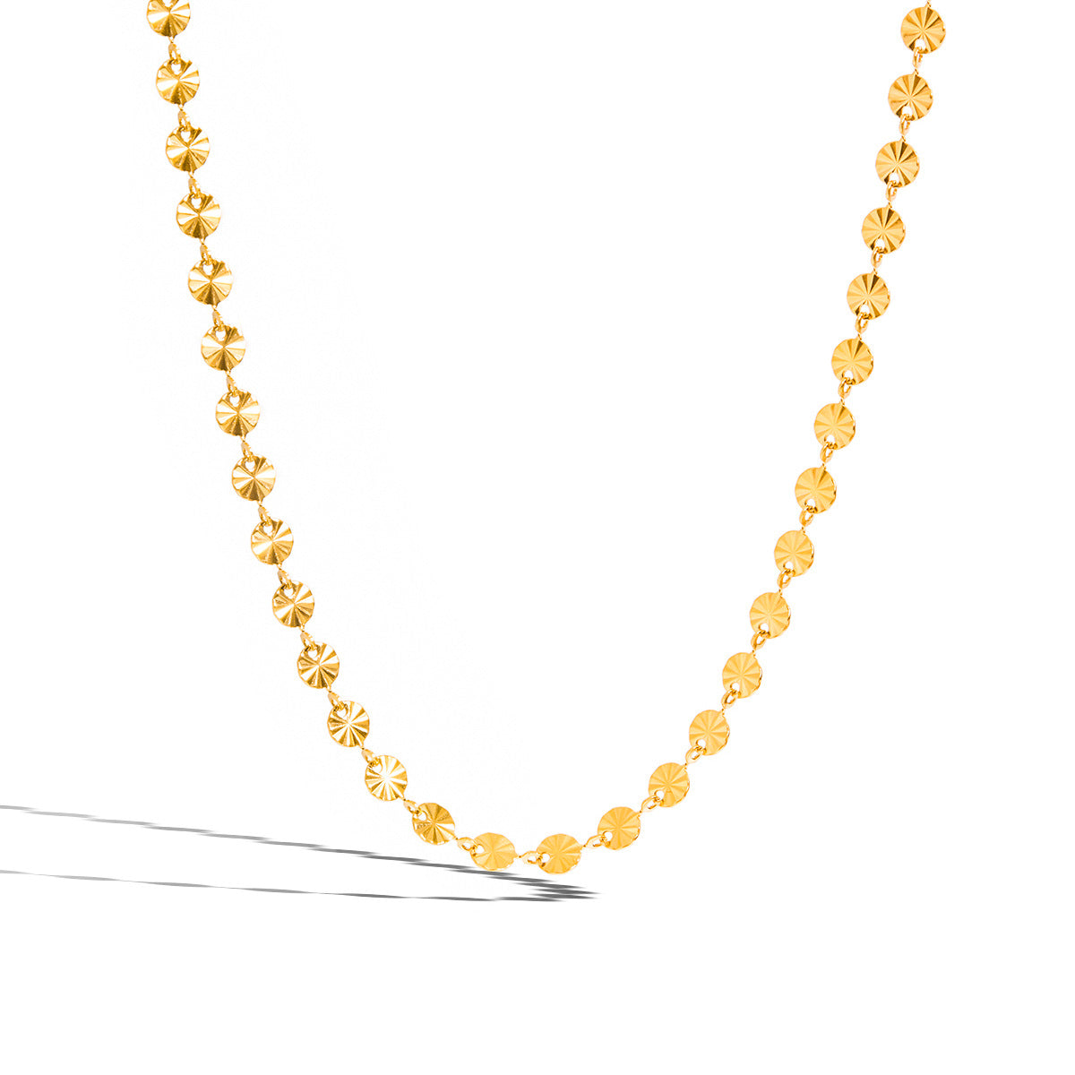 Lucca Butterfly Charm Necklace - Gold Tone, Clear [JUPWLQF9]