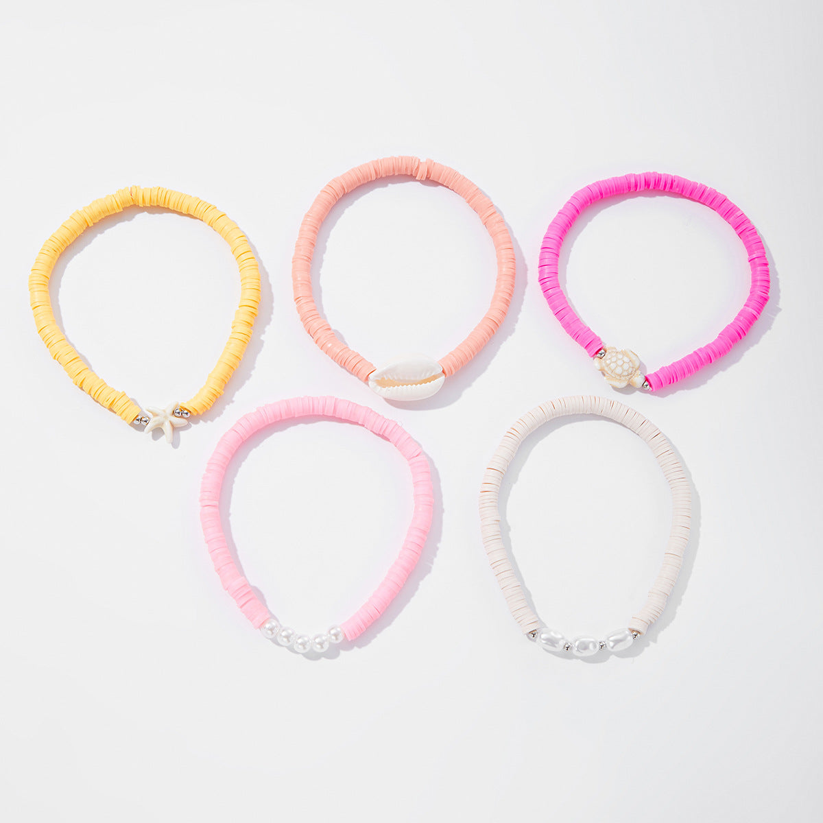 Syncere Pearl Shell Anklet - Mixed Color [TDBHAWV8]