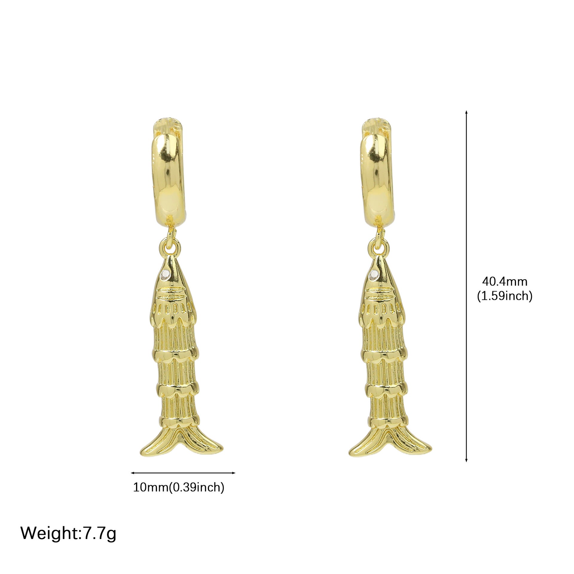 Elayna Aquatic Charm Earrings - Style 2 [OBYJEZOY]