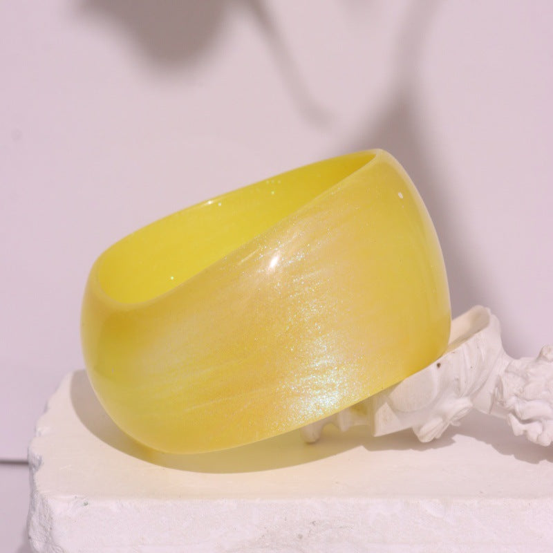 Bani Resin Wave Bracelet - Lavender Purple [6ZXYT7MA]
