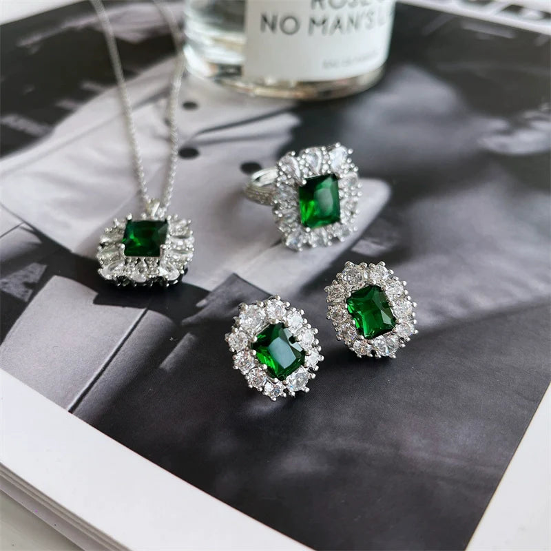 Mariely Emerald Sparkle Set - Complete Set