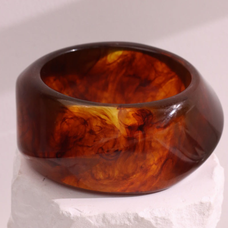 Maeleigh Abstract Resin Cuff - Style A-3 [17CGFMG7]