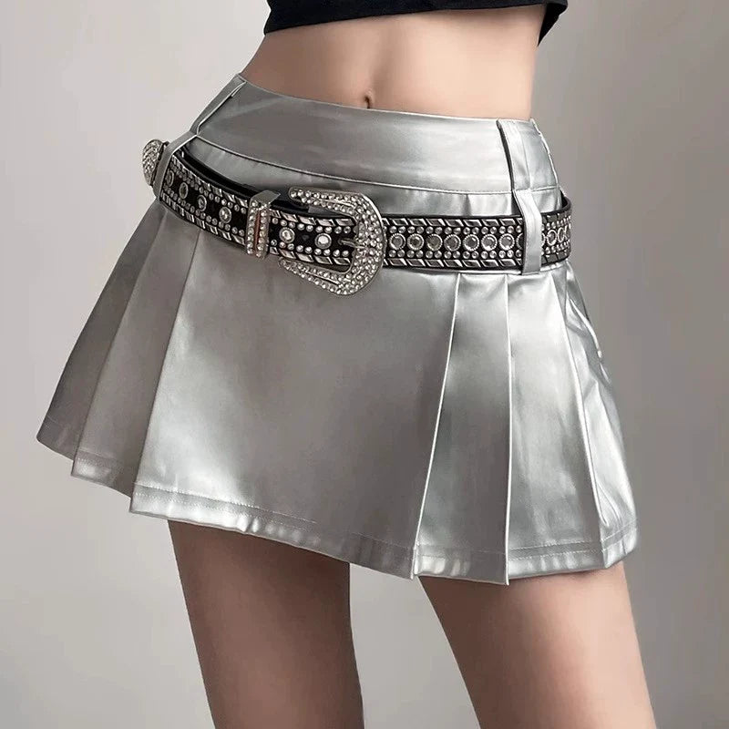 Dani Wide Metal Eyelet Belt