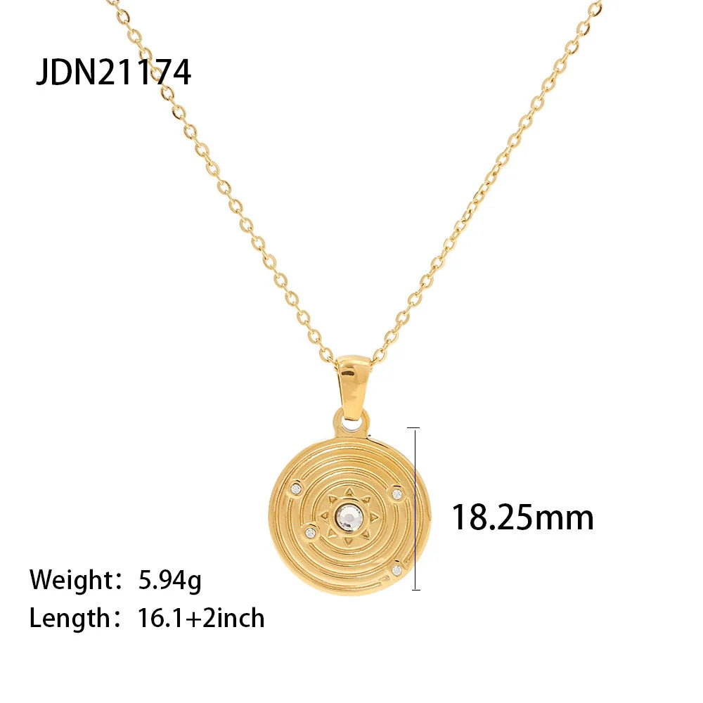 Giavonna Mother-of-Pearl Heart Necklace - undefined