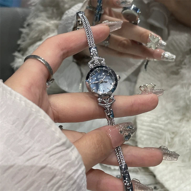 Jenessa Elegant Quartz Watch - Blue
