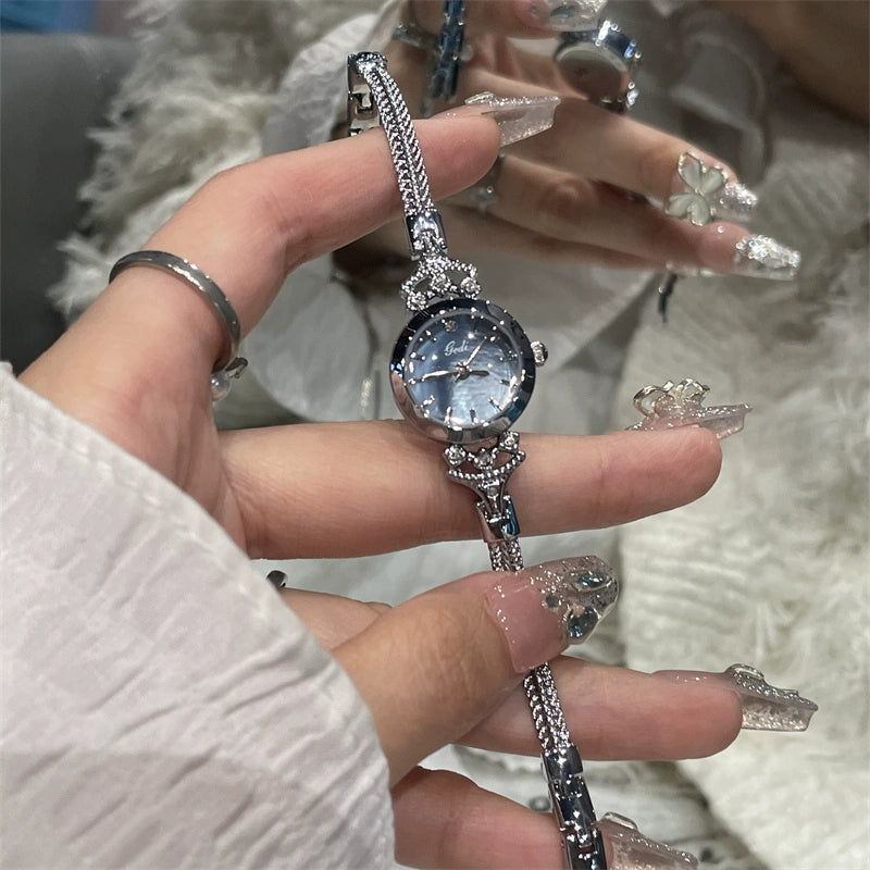 Inaya Refined Steel Watch - Blue [4WXL4QKU]