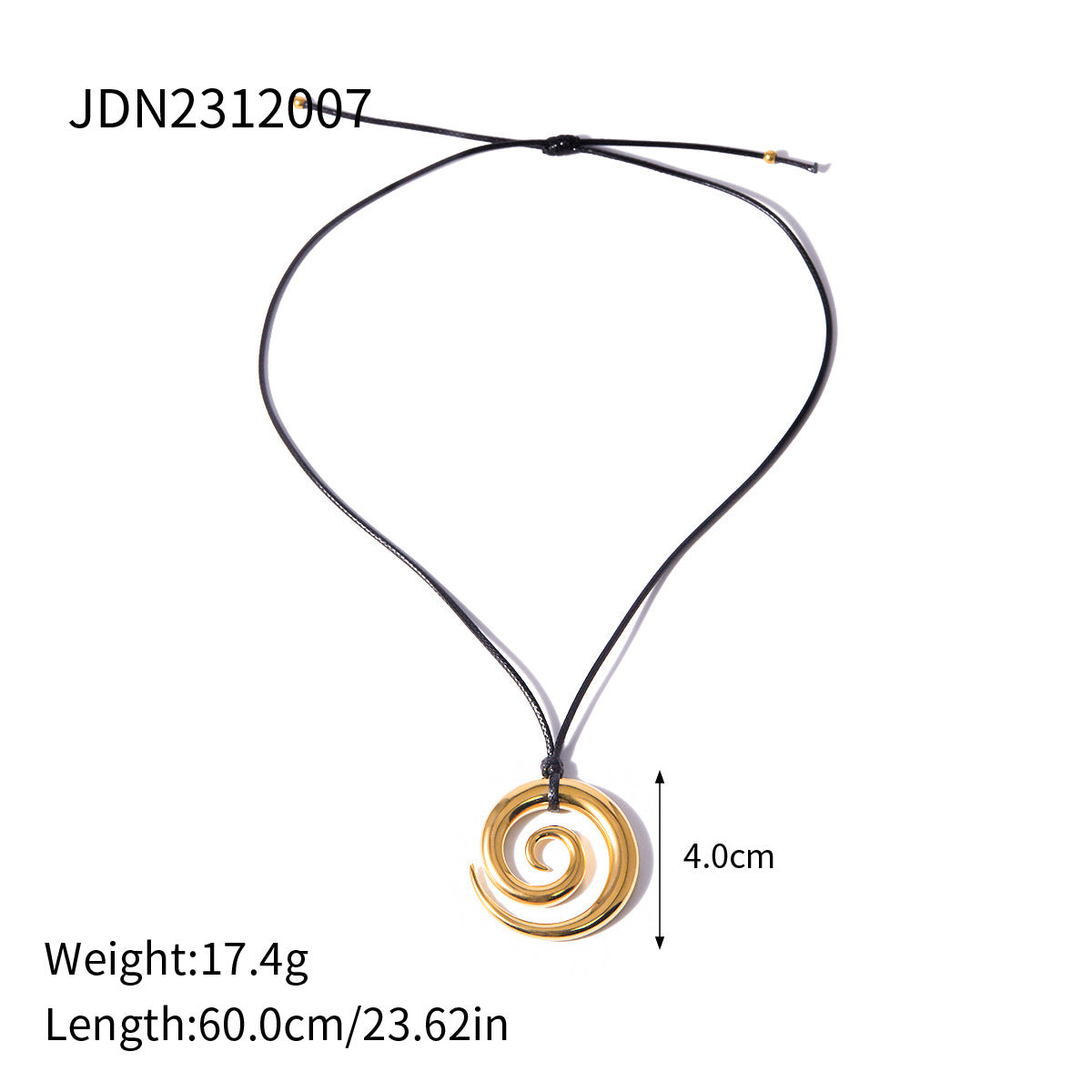 Libby Curved Tube Necklace - JDN2312007 [VLP3XJE1]