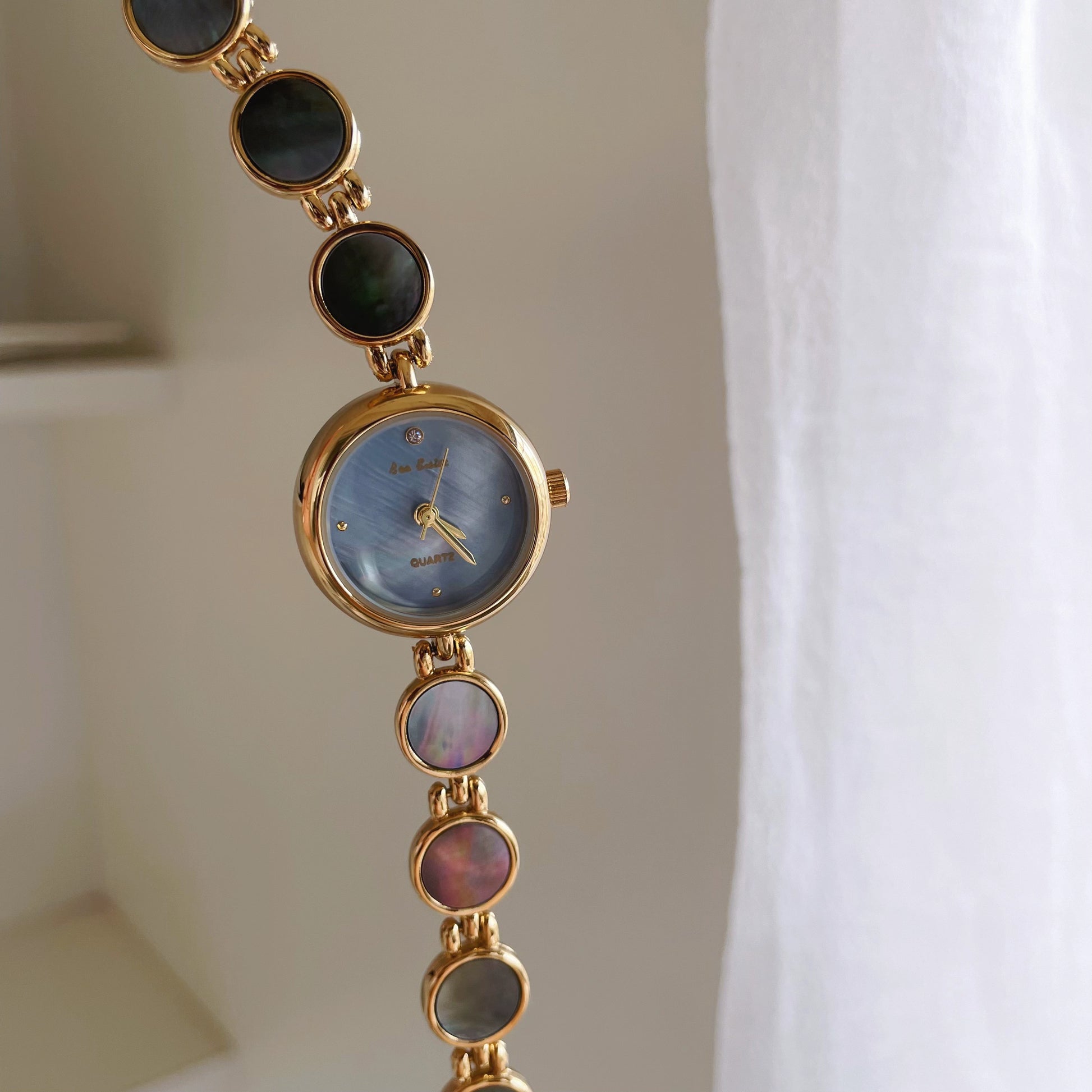 Fallon Fritillaria Bracelet Watch - Fog Blue [M0VU5IC4]