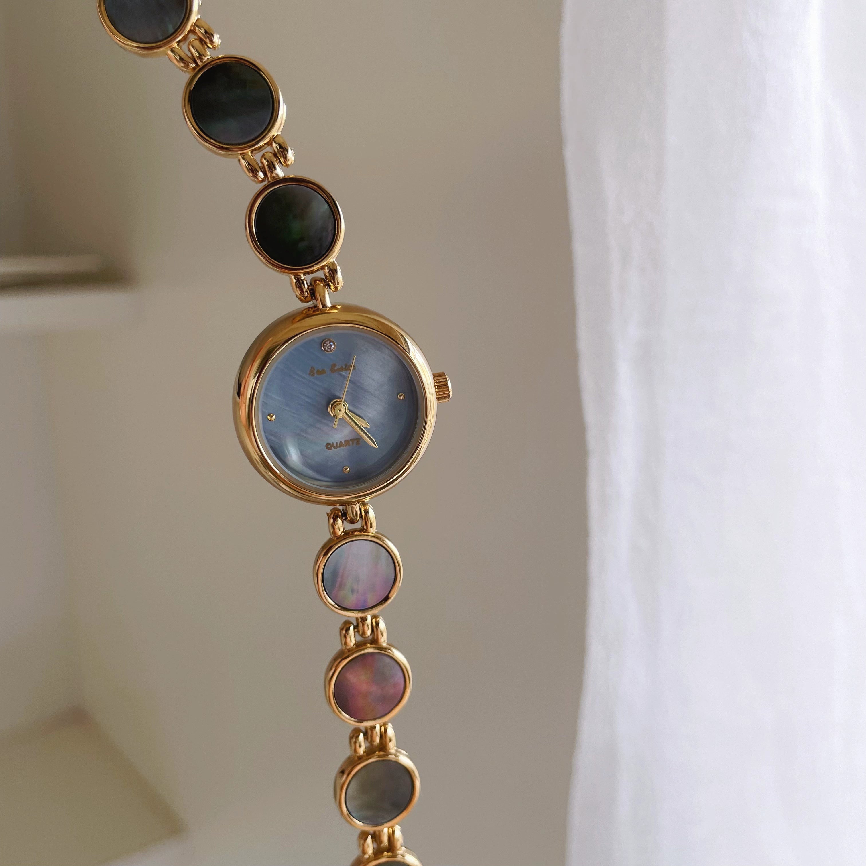 Fallon Fritillaria Bracelet Watch - Fog Blue [M0VU5IC4]