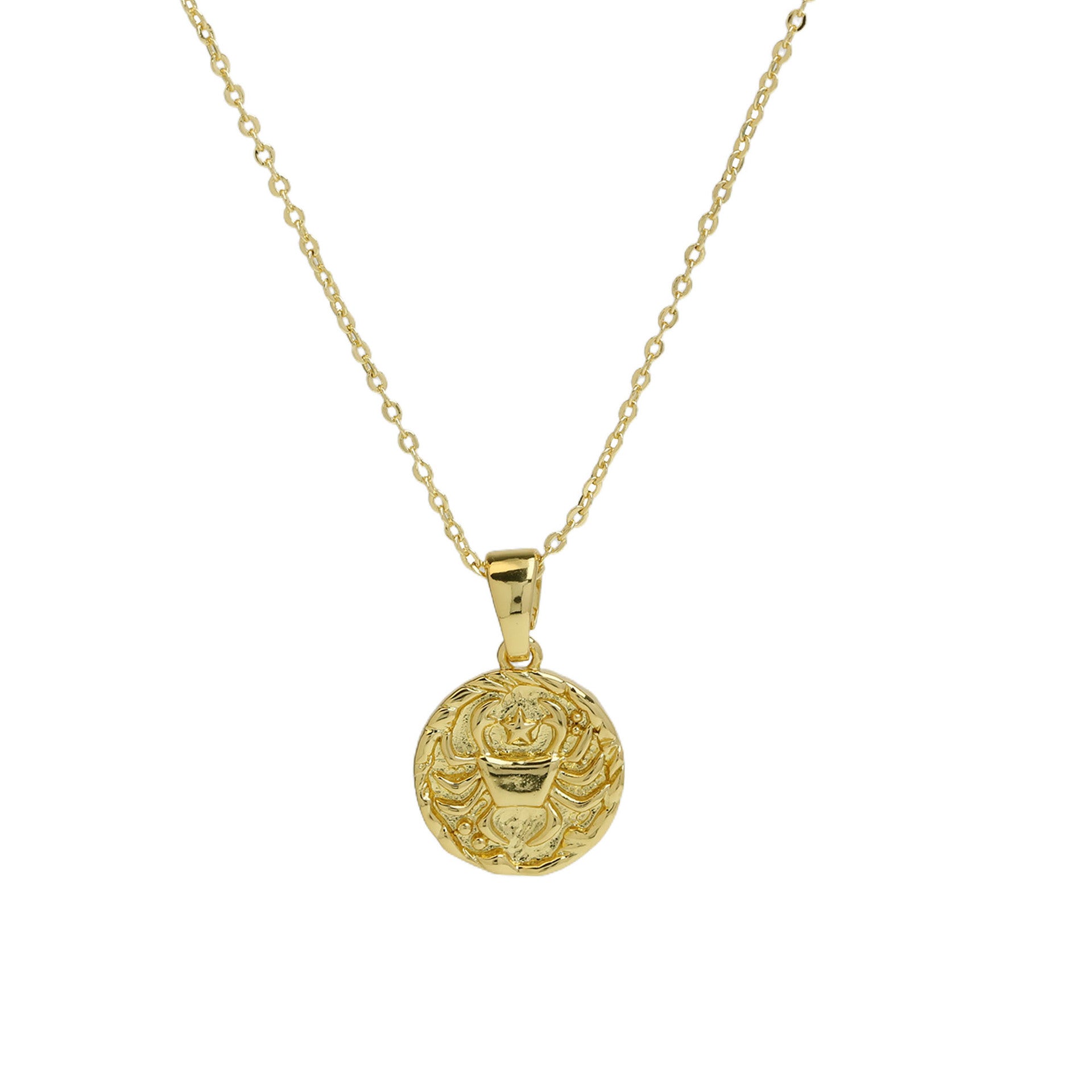 Anayah Zodiac Coin Necklace - Cancer [8VEMVEI8]
