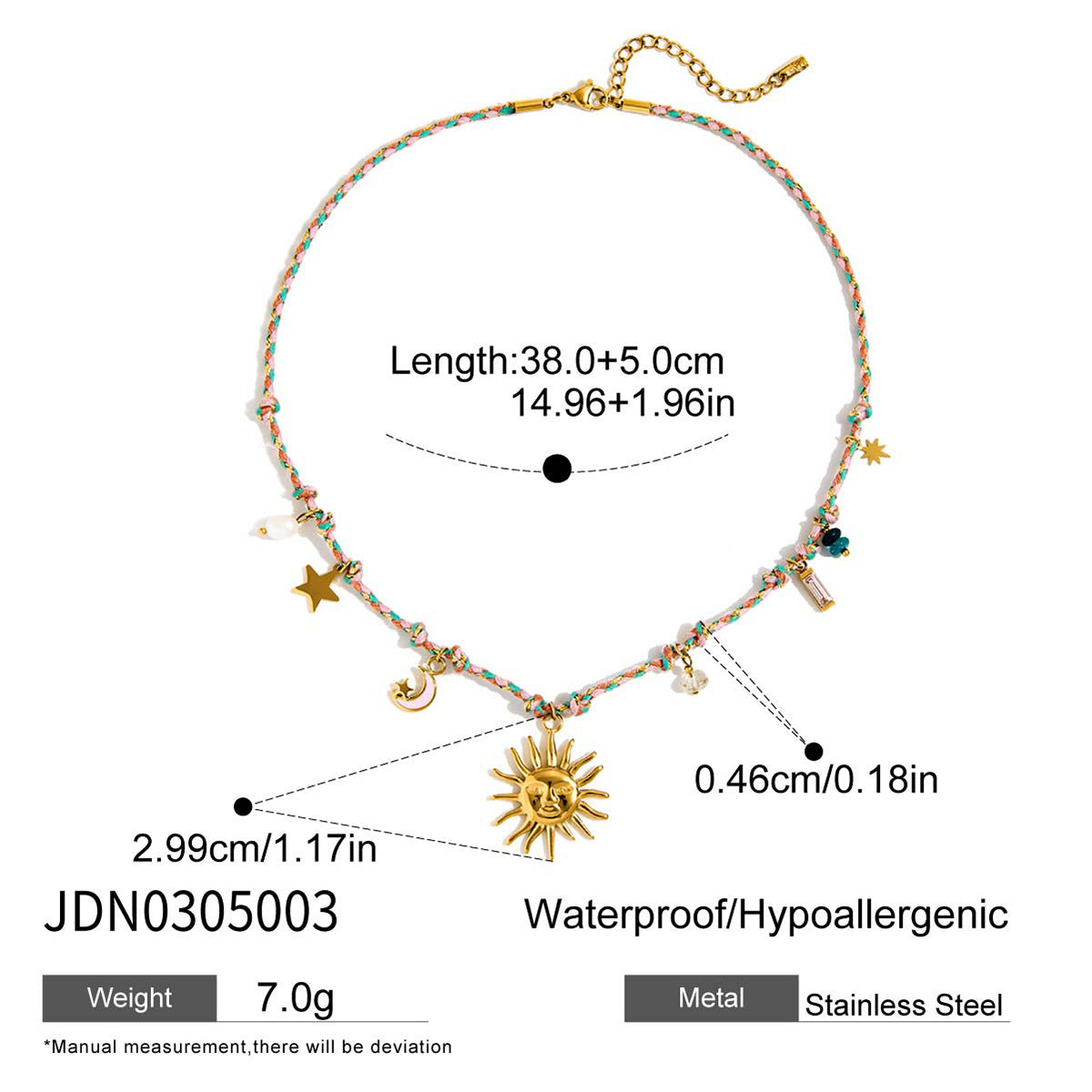 Elora Dainty Heart Necklace - JDN0305003 [WDLU6YCH]