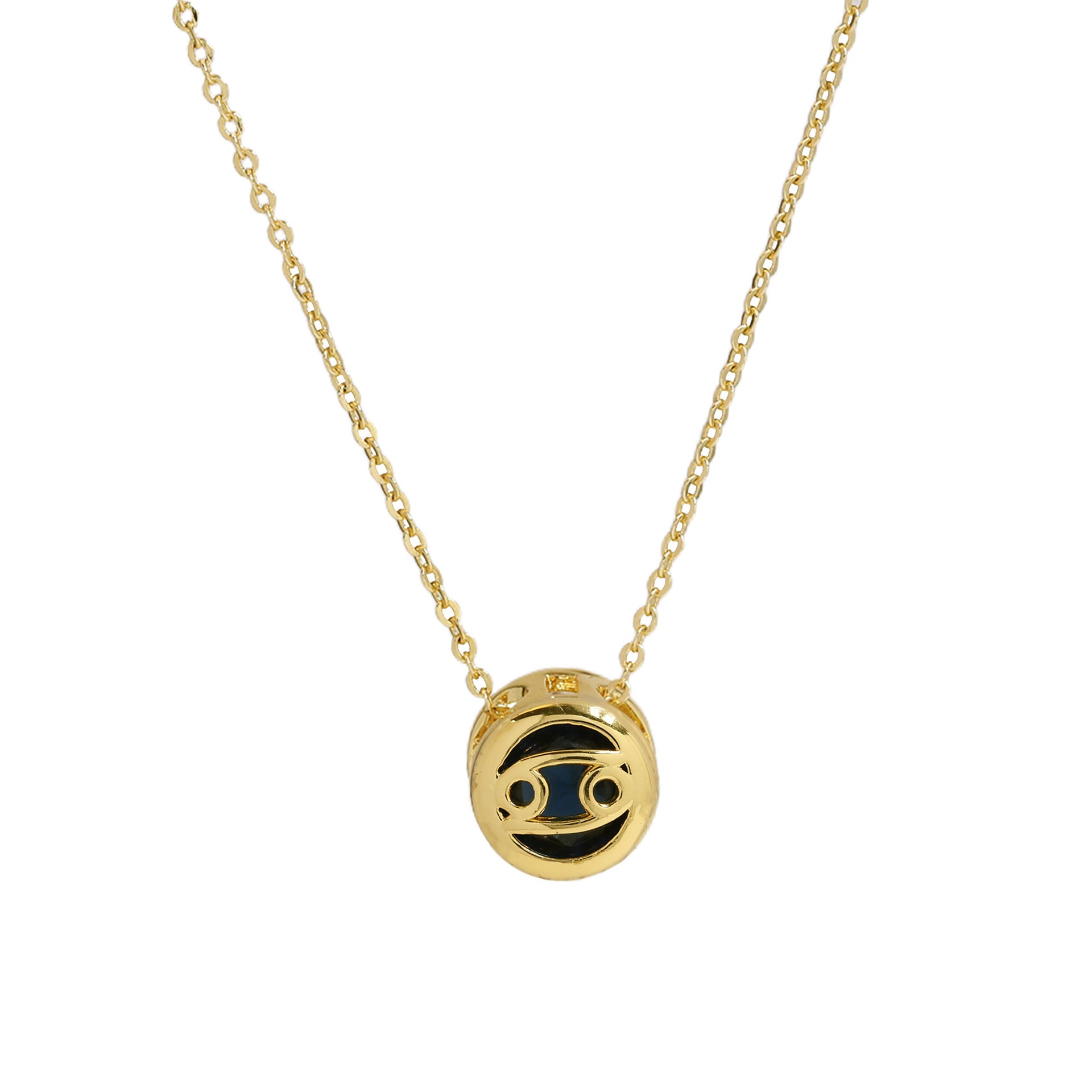 Meher Celestial Zodiac Necklace - Cancer Necklace [0YF3BHRH]