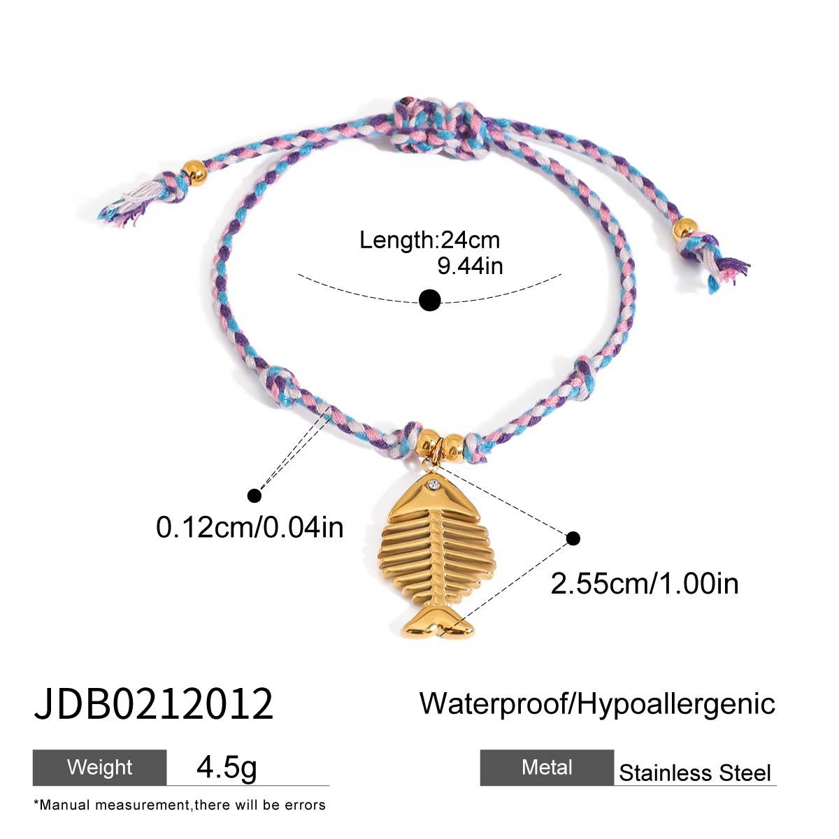 Clark Woven Charm Bracelet - JDB0212012 [SLKQS7O7]