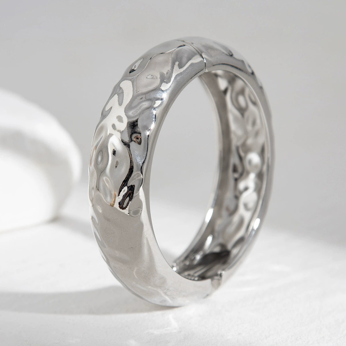 Janylah Liquid Metal Bracelet - Style 04 Silver Bracelet [F5PGXTYJ]