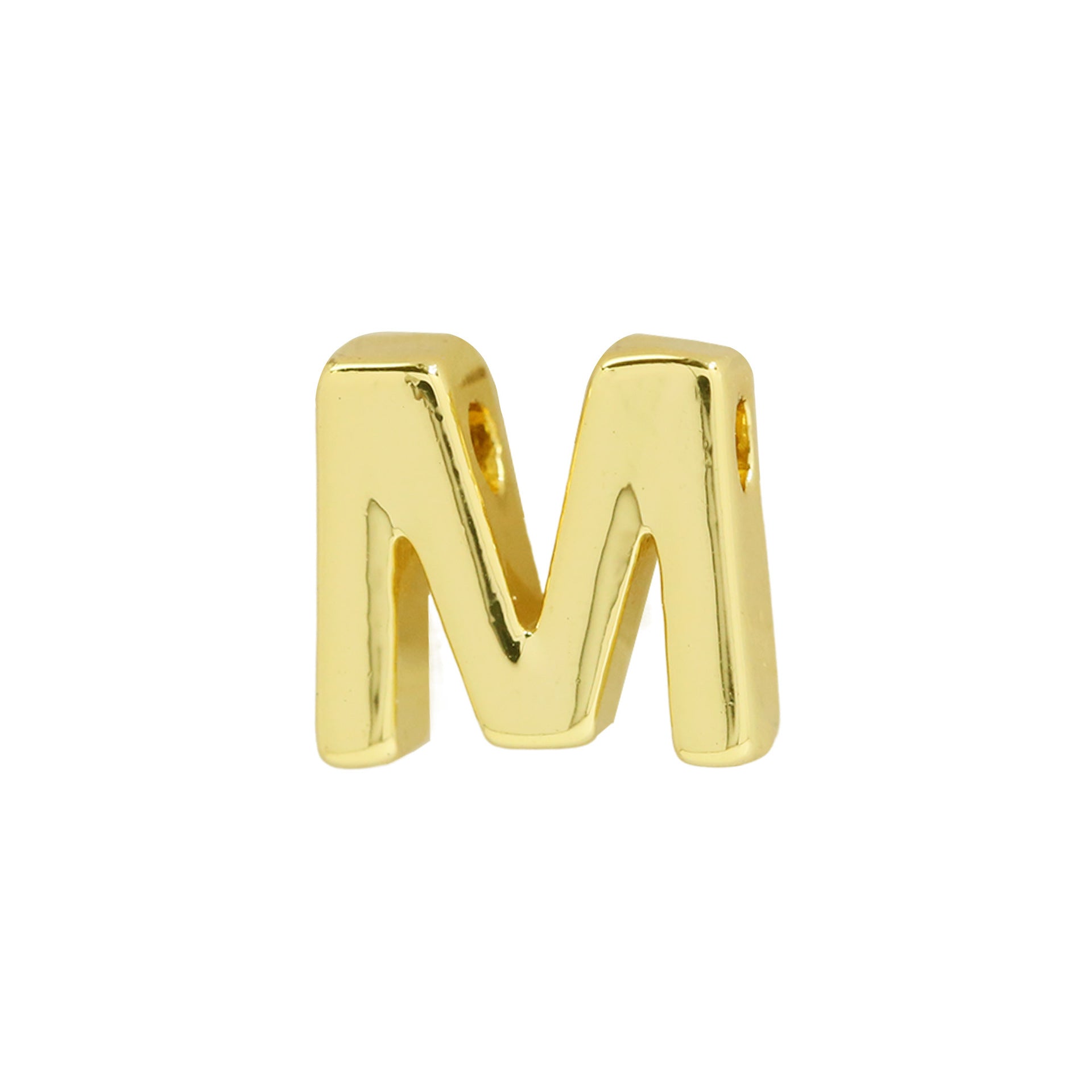 Alexandria Dainty Letter Pendant - M [GONQ04AE]