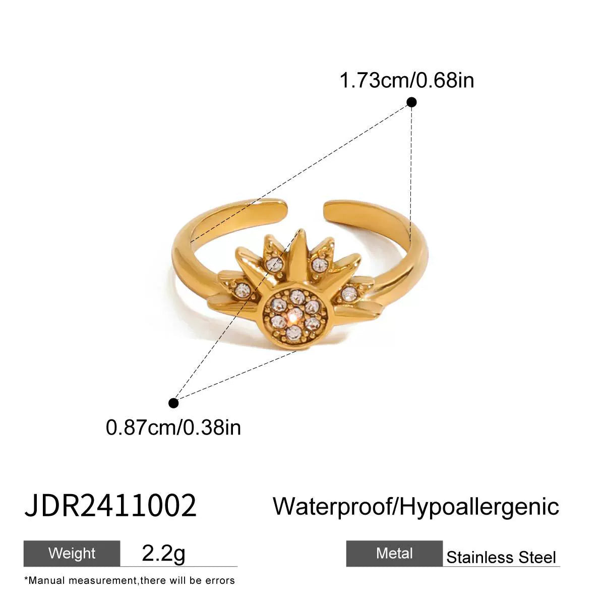 Damya Titanium Stacking Rings - JDR2411002 [EK710Z0B]