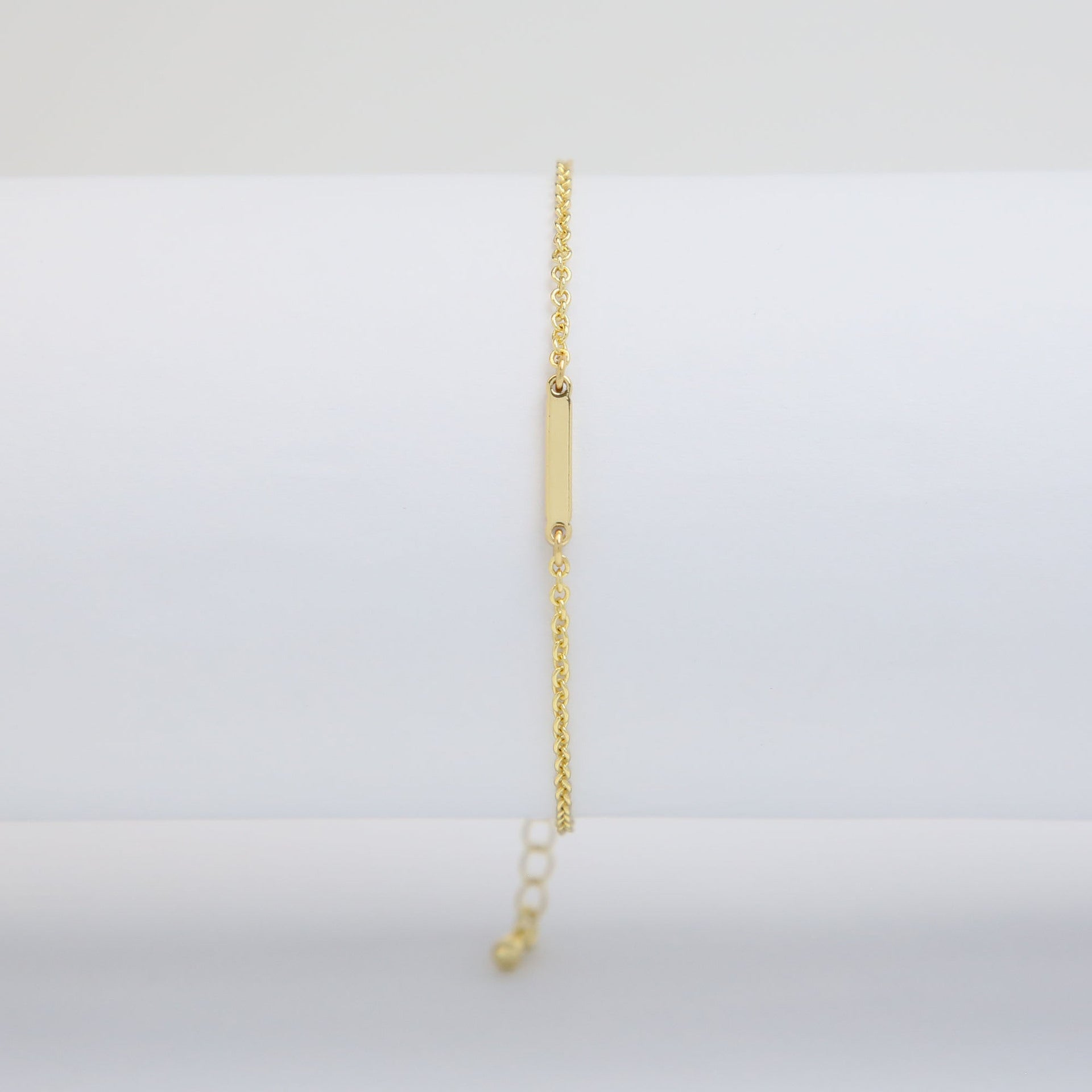 Janiah Dainty Initial Bracelet - I [2IOI2I23]