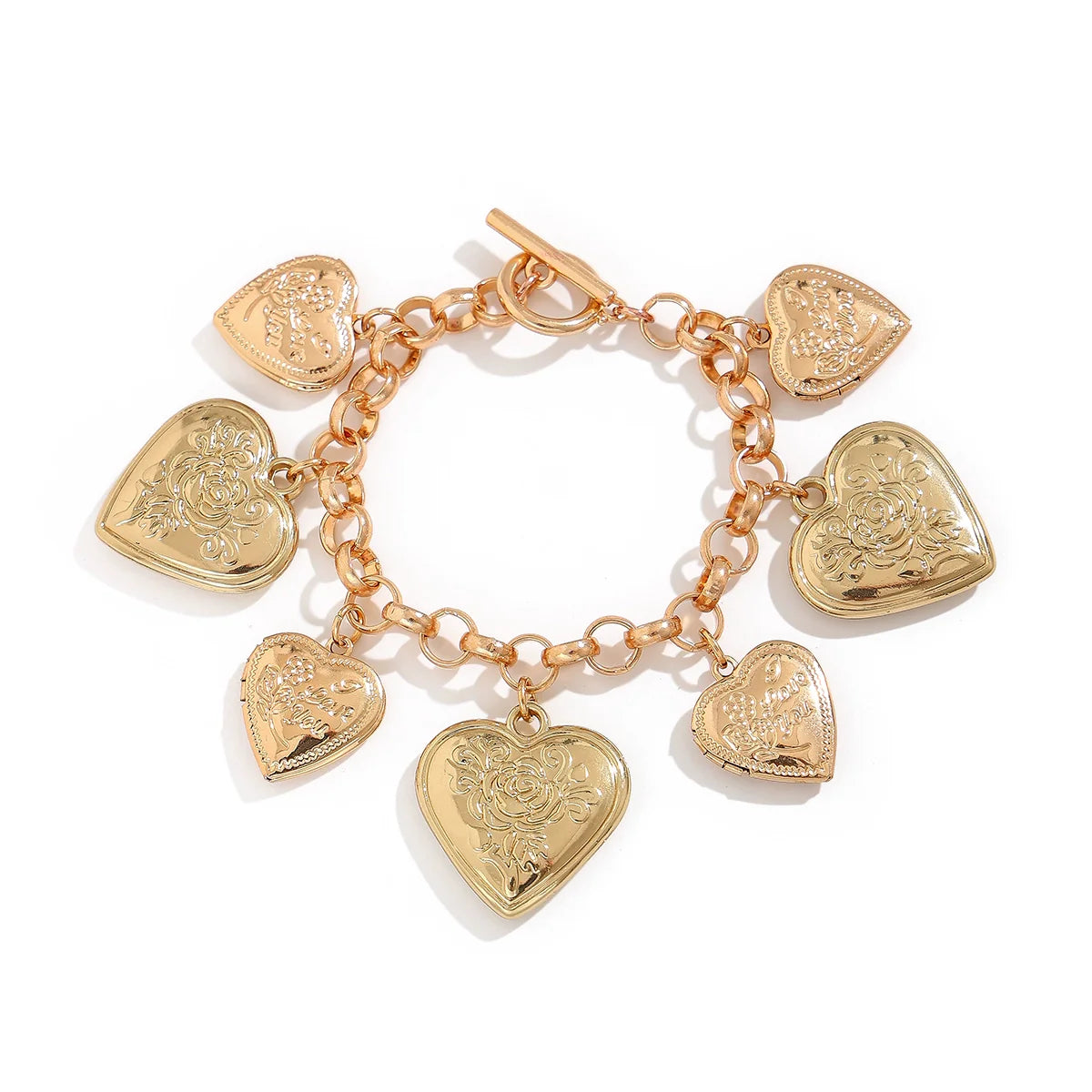 Aspen Heart Toggle Chain - handchain