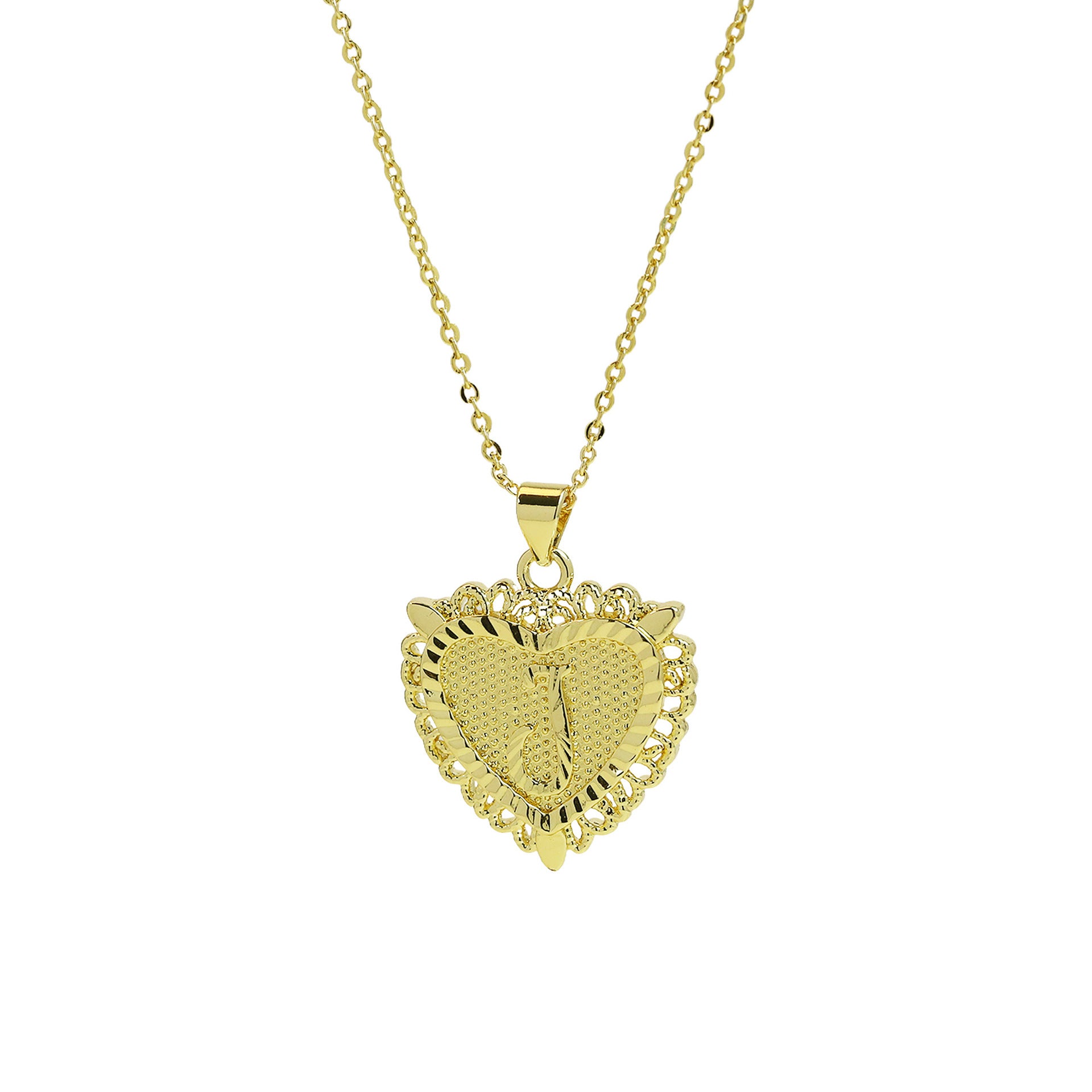 Jaidyn Dainty Initial Necklace - Necklace J [9JP6WZMJ]
