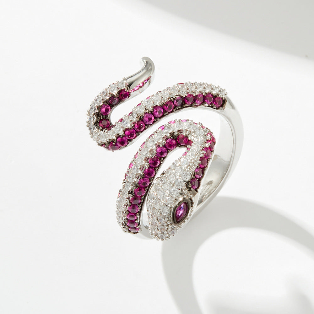Dani Zircon Serpent Ring - R16214B100 [ZVFI1SJJ]