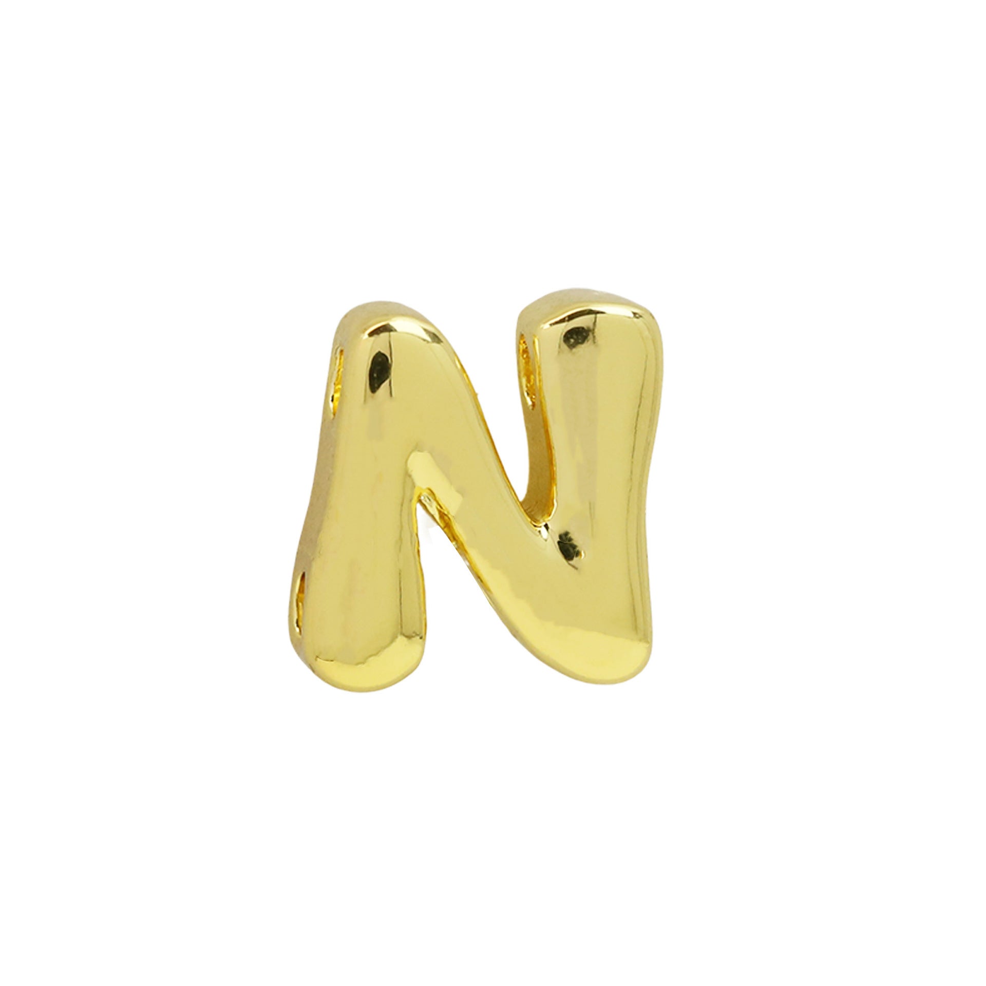 Jamyah Custom Initial Jewelry - N (Pendant Only) [QS5RQAVP]