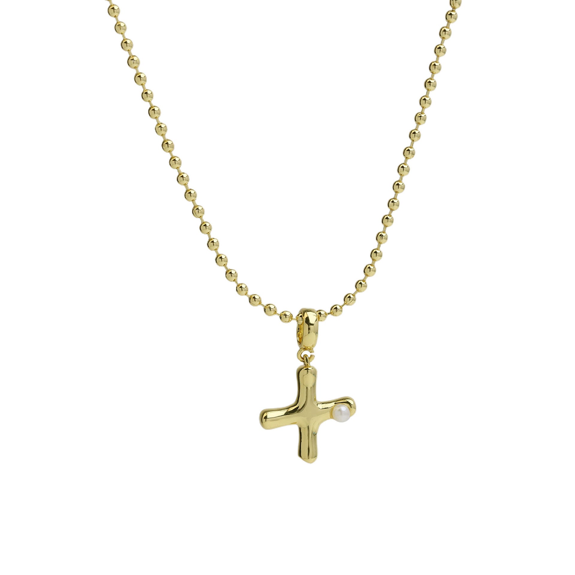Savvy Bubble Initial Necklace - Letter X [06895G6T]