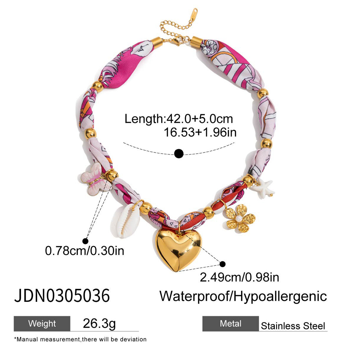 Layanna Sun Charm Necklace - Style JDN0305036 [9BCIEYCM]