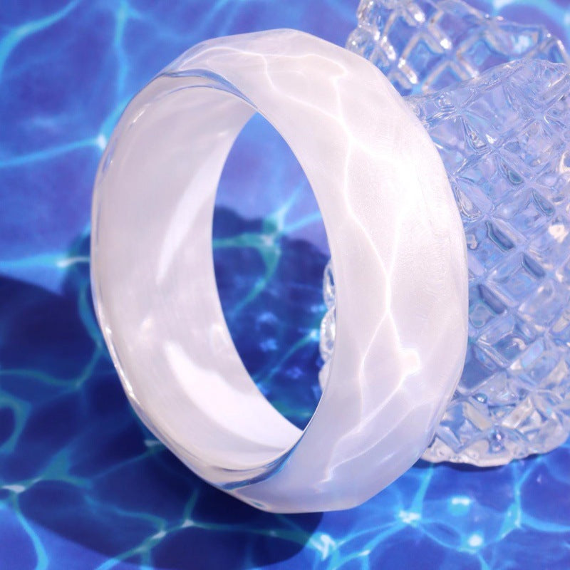 Catherine Ripple Resin Bracelet - E [JPD9JITL]