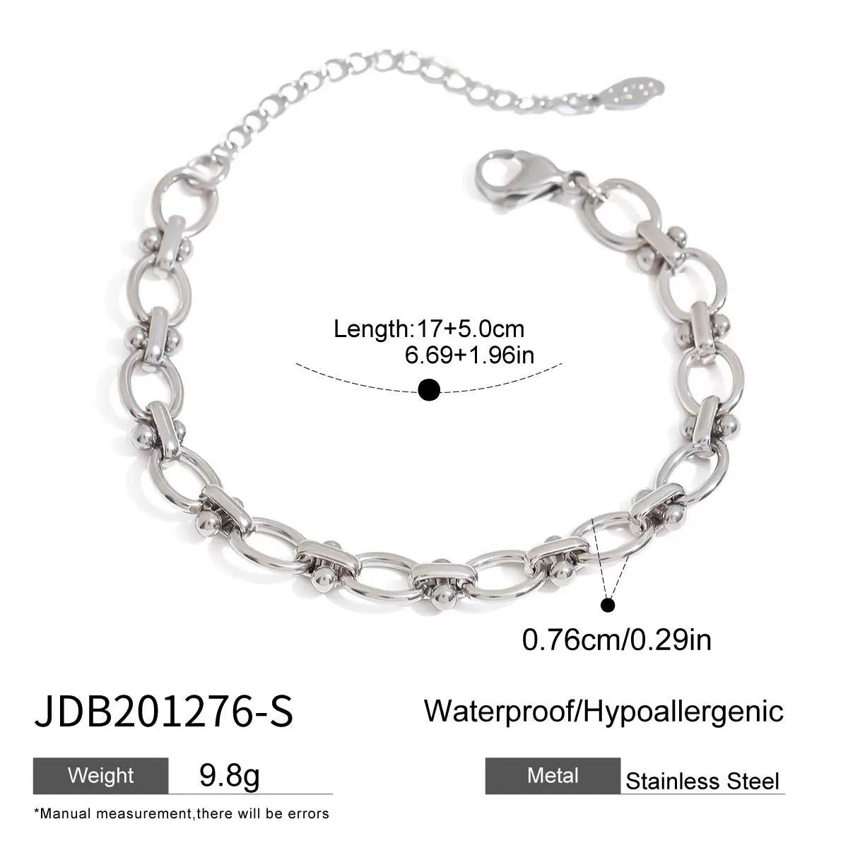 Odessa Stackable Bracelets - JDB201276-S [1SAM3NAN]