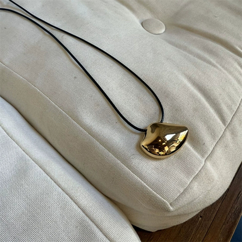 Nicolina Cloud Pendant Sweater Chain - Gold [RCCT8YQG]