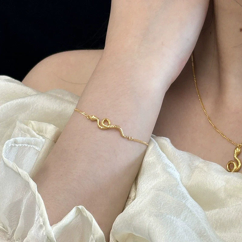 Kariyah Serpent Coil Bracelet - Serpent Bracelet