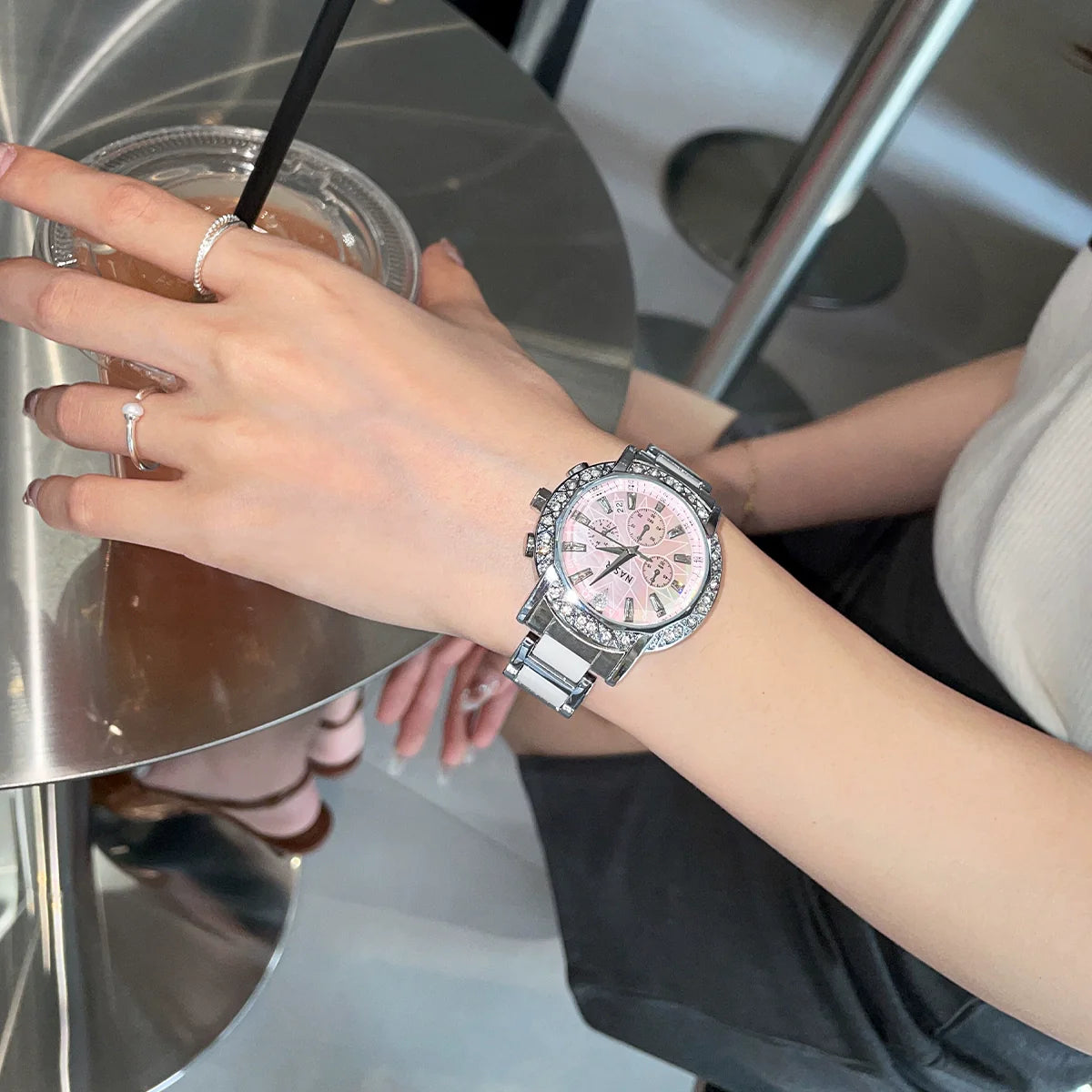 Alitzel Starlight Ceramic Watch - undefined