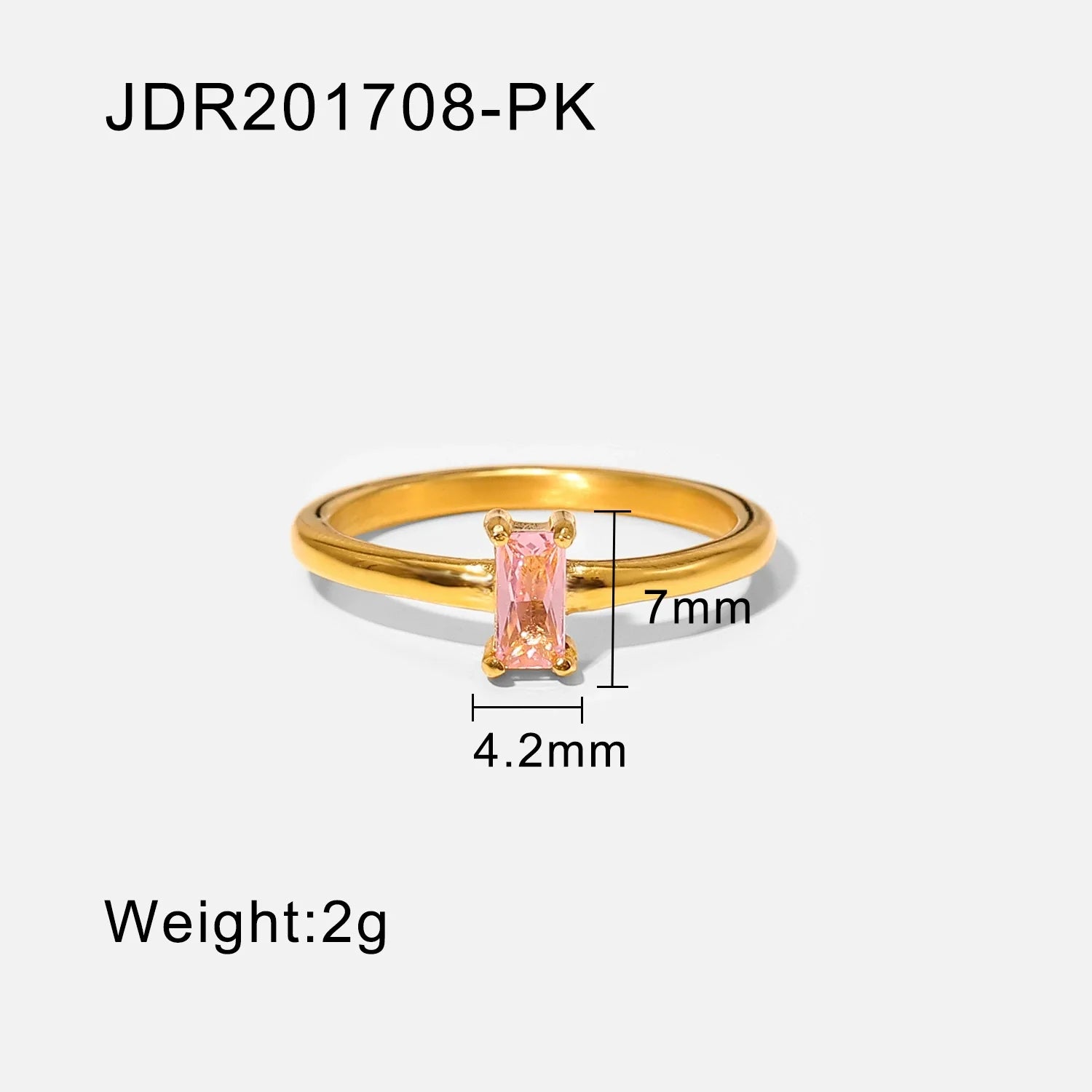 Heavenlee Elegant Zircon Rings - undefined