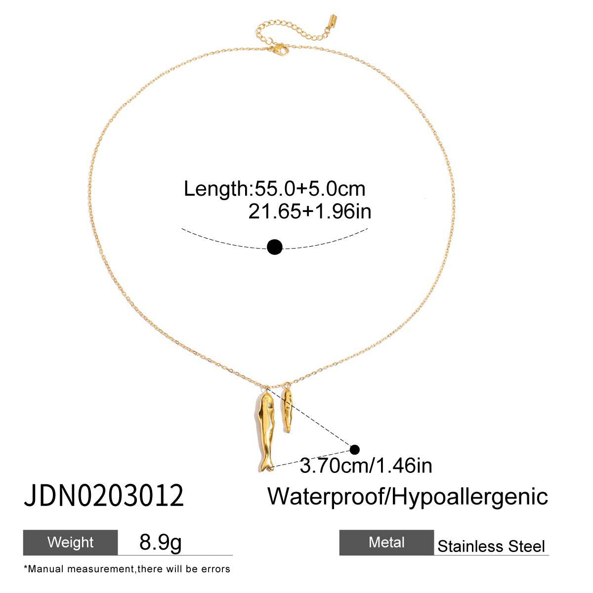 Jennah Luxe Fish Charm Necklace - JDN0203012 [1K4AAM53]