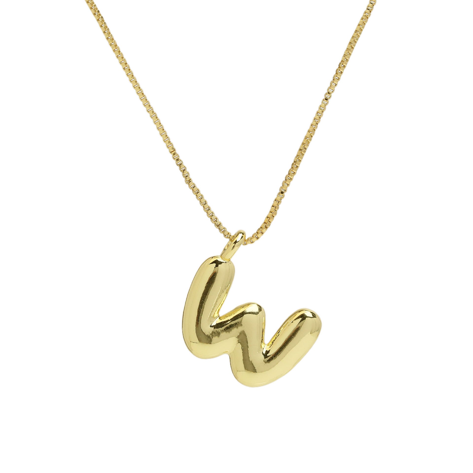 Odalys Gold Initial Pendant - Necklace W [1JHAQ9OG]