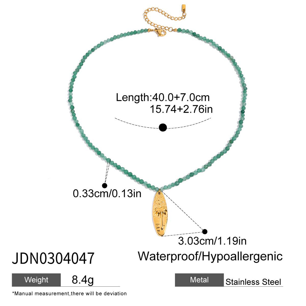 Arcadia Gold Layered Necklace - JDN0304047 [EYN4SC9G]