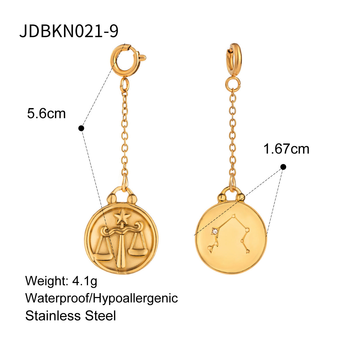 Franki Bikini Charms - JDBKN021-9 [BNBX2L2T]